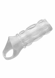 XR BRANDS – SIZE MATTERS ENHANCER SEX SLEEVE CLEAR