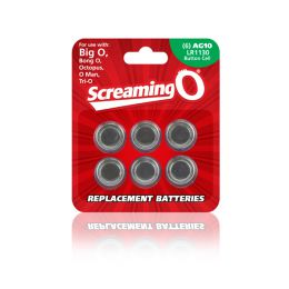 THE SCREAMING O - SIZE AG-10 BATTERIES