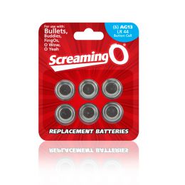 THE SCREAMING O - SIZE AG-13 BATTERIES