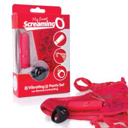 The Screaming O - Remote Control Panty Vibe Red
