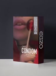 EGZO - ORAL CONDOM STRAWBERRY 3PCS