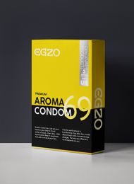 EGZO - AROMA CONDOM 3PCS