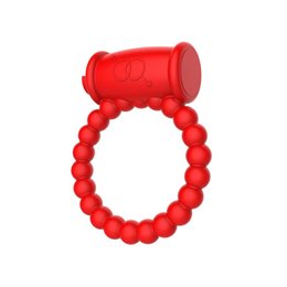 MOKKO TOYS - PENIS RING BEADED RING WITH VIBRATIONS SILICONE