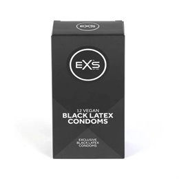 EXS - BLACK LATEX 12 PCS