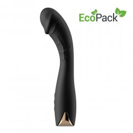 GUILTY TOYS - VELVET CURVE G-SPOT SILICONE VIBRATOR BLACK