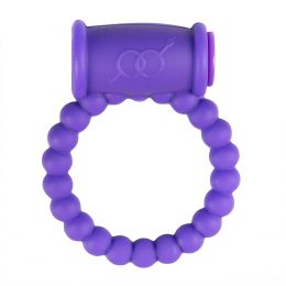 EASY TOYS - COCKRING WITH VIBRATOR PURPLE