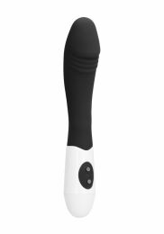 GC - RIBBED VIBRATOR BLACK