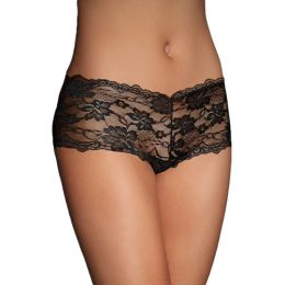 LIVCO CORSETTI FASHION - Naughty Knicker Lace Hipster Black