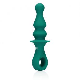 LOVELINE - PAWN SHAPED ANAL VIBRATOR PEACOCK PLUME