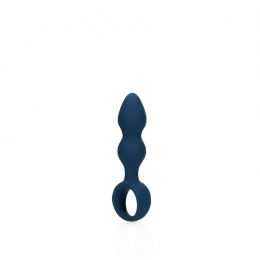 LOVELINE - TEARDROP SHAPED ANAL PLUG BALTIC BLUE SMALL