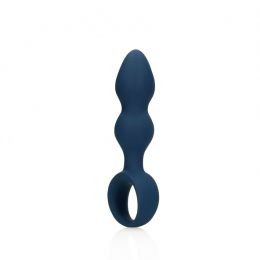 LOVELINE - TEARDROP SHAPED ANAL PLUG BALTIC BLUE LARGE