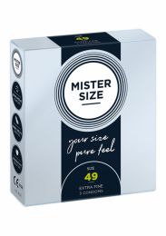 MISTER SIZE - PURE FEEL 49 MM 3 PCS