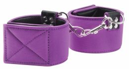 OUCH! - REVERSIBLE ANKLE CUFFS PURPLE