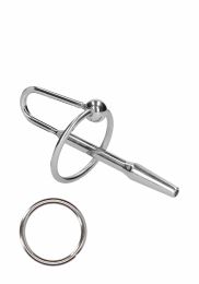 OUCH! - URETHRAL SOUNDING METAL PLUG 8CM