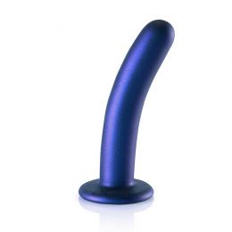 OUCH! - SMOOTH SILICONE G-SPOT DILDO 14,5CM BLUE