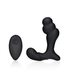 OUCH! - STACKED VIBRATING PROSTATE MASSAGER WITH REMOTE CONTROL
