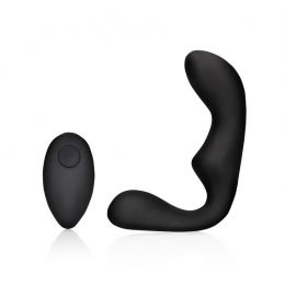 OUCH! - POINTED VIBRATING PROSTATE MASSAGER WITH REMOTE CONTROL
