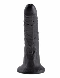 PIPEDREAM - KING COCK 7 INCH BLACK