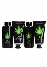 CBD LUXURY GIFT SET GREEN TEA HEMP OIL