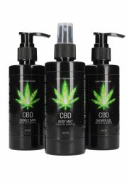 CBD CARE SET GREEN TEA HEMP OIL