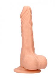REALROCK - DONG WITH TESTICLES 20 CM FLESH