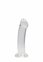 REALROCK - NON REALISTIC DILDO 17 CM CLEAR