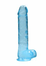 REALROCK – REALISTIC DILDO WITH BALLS BLUE 25,4 CM