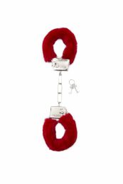 FURRY HANDCUFFS - RED