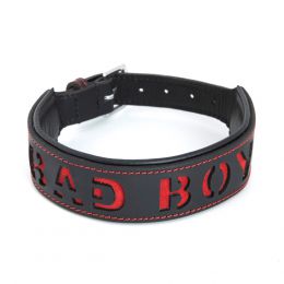 LEATHER COLLAR - BAD BOY
